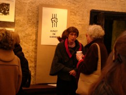 Brigitte Petry im Gesprch  Kunst im Karner - St. Othmar