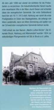 Folder Martin-Luther-Kirche in Hainburg  http://evang-hainburg-bruck.at 