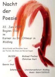 "Nacht der Poesie" @ Literaturwerkstatt Mdling