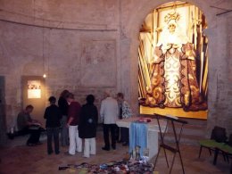 Eine Betrachtung - gestaltet von der Frauenrunde St. Othmar © Kunst im Karner