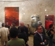 Vernissage: Ich hebe meine Augen auf zu den Bergen – Bilder von Herbert Brandl © Kunst im Karner