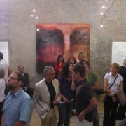 Vernissage: Ich hebe meine Augen auf zu den Bergen – Bilder von Herbert Brandl © Kunst im Karner