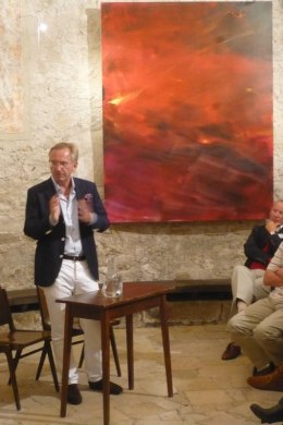 Ich hebe meine Augen auf zu den Bergen – Finissage - Gedanken zum Maler Herbert Brandl © Kunst im Karner