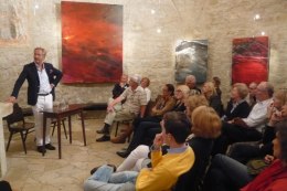 Ich hebe meine Augen auf zu den Bergen – Finissage - Gedanken zum Maler Herbert Brandl © Kunst im Karner