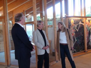 Heilige Rume? - Moderne Sakralbauten / Exkursion Friedhofskapelle in Brunn am Gebirge  Kunst im Karner