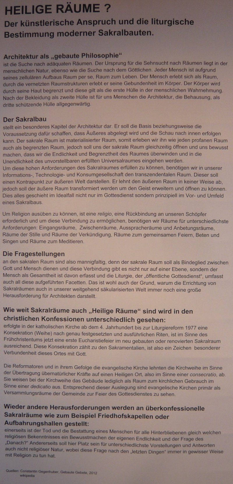 Heilige Räume