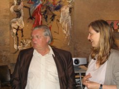 Herwig Zens und Doris Frass © Kunst im Karner - St. Othmar