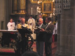 Männerschola © Kunst im Karner - St. Othmar