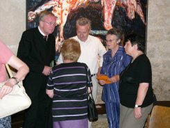 Klaus Heine: "Tod am Kreuz - Torheit oder Gottesweisheit"  Kunst im Karner - St. Othmar