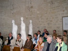Judith Wagner - Entstehung der Skulpturen © Kunst im Karner - St. Othmar
