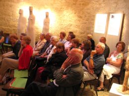 Pfarrer Klaus Heine & Richard Posch "Das Du Gottes" ökumenischer Dialog über menschliche und göttliche Begegnungen mit biblischen Beispielen © Kunst im Karner - St. Othmar