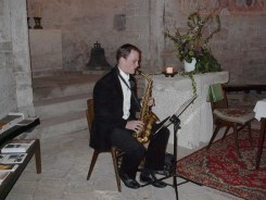 Lorenz Hargassner, Saxophon  Kunst im Karner - St. Othmar