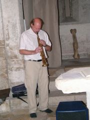 Live-Musik mit Michael Fischer © Kunst im Karner - St. Othmar