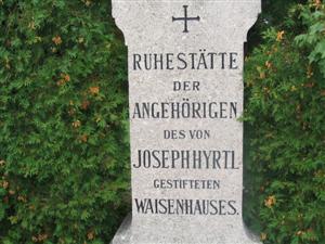 Friedhof des Hyrtl Waisenhauses