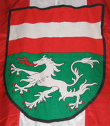 Wappen auf der Fahne