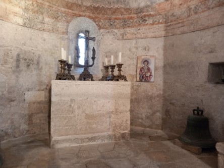 Ikone hl. Pantaleon in der Apsis