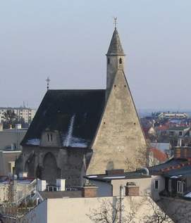 Spitalkirche, Blick von St. Othmar