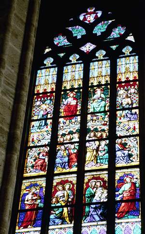 Kirchenfenster in St. Othmar