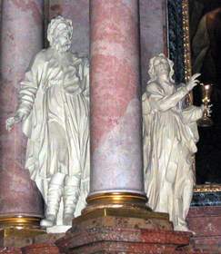 Joachim und der Apostel Johannes