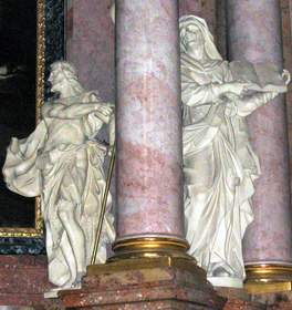 Johannes der Täufer und Anna