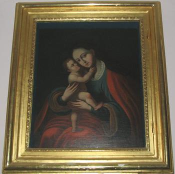 Marienbild in der Sakristei