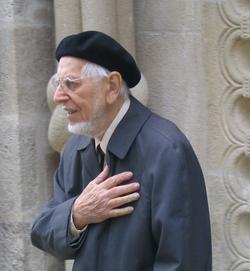 Prof. Hubert Wilfan am 6. Nov. 2004 in Mdling