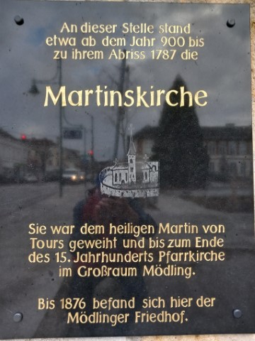 Erinnerungstafel Martinskirche