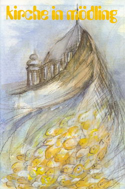 Fischernetz, Aquarell Anneliese Margetich 1986