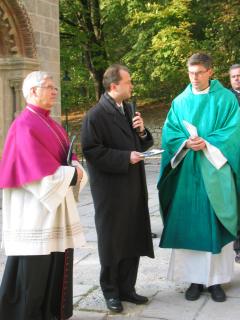 Bischofsvikar Amadeus Hörschläger, Hans Stefan Hintner & Richard Posch