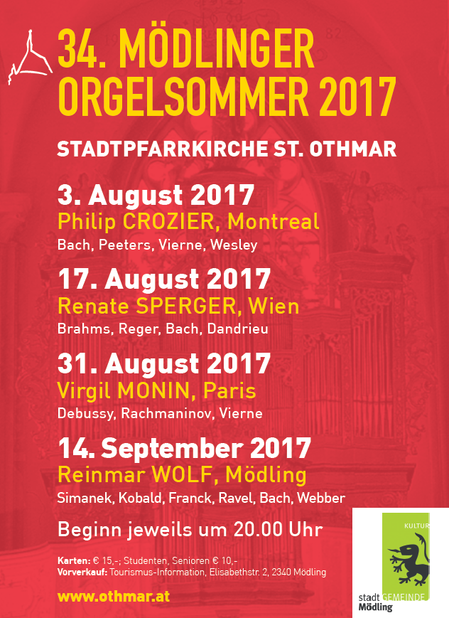 Mdlinger Orgelsommer 2017