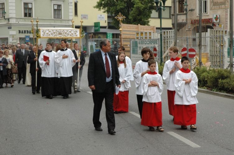 Fronleichnamsprozession in St. Othmar in Mdling - 2008