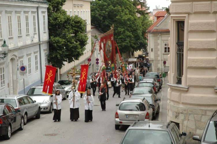 Fronleichnamsprozession in St. Othmar in Mdling - 2008