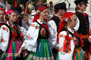 Lekcja historii na polskich dozynkach na Kahlenbergu 2008 - Polska Wspólnota w Parafii St. Othmar