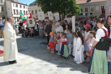 Procesja Bożego Ciała w Mdling - 2010