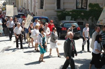 Procesja Bożego Ciała w Mdling - 2010