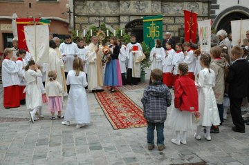 Procesja Bożego Ciała w Mdling - 2012