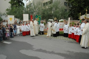 Procesja Bożego Ciała w Mdling - 2012