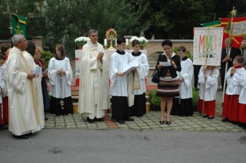 Procesja Bożego Ciała w Mdling - 2012