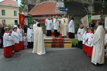 Procesja Bożego Ciała w Mdling - 2012
