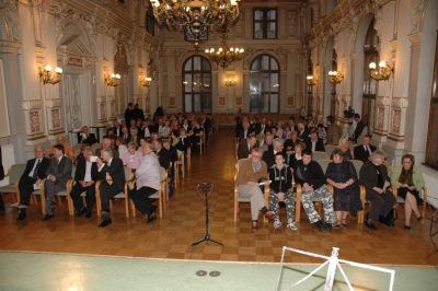 Festsaal des Bezirksamtes im 3. Wiener Bezirk