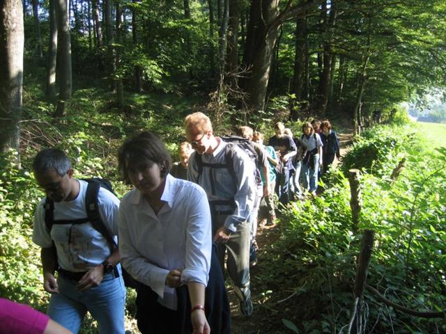 Pfarrwallfahrt 2005 nach Heiligenkreuz © Pfarre St.Othmar