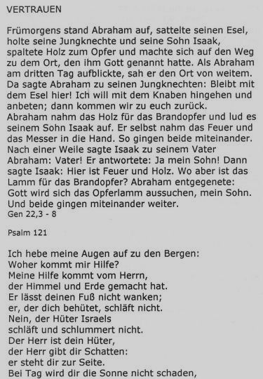 Text Pfarrwallfahrt 2005 nach Heiligenkreuz
