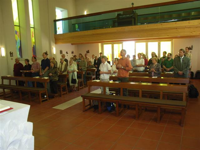 Hl. Messe in der Kapelle