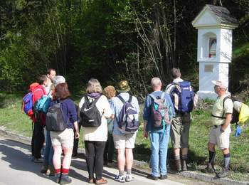 Einkehr beim St�berl-Marterl in Rohr