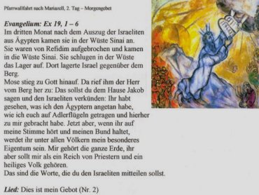 Pfarrwallfahrt 2005 - 2. Tag - zum Vergr��ern auf das Bild klicken