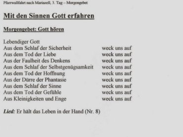Pfarrwallfahrt 2005 - 3. Tag - zum Vergr��ern auf das Bild klicken