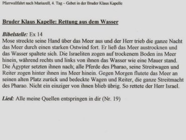 Pfarrwallfahrt 2005 - 4. Tag - zum Vergr��ern auf das Bild klicken
