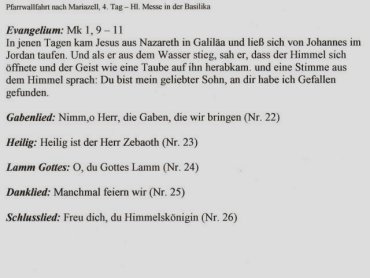Pfarrwallfahrt 2005 - 4. Tag - zum Vergr��ern auf das Bild klicken