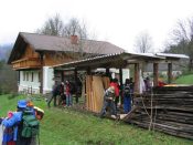 Mittagsrast beim Moosbachergut - Pfarrwallfahrt nach Mariazell � Pfarre St. Othmar in M�dling