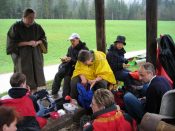 Mittagsrast beim Moosbachergut - Pfarrwallfahrt nach Mariazell � Pfarre St. Othmar in M�dling